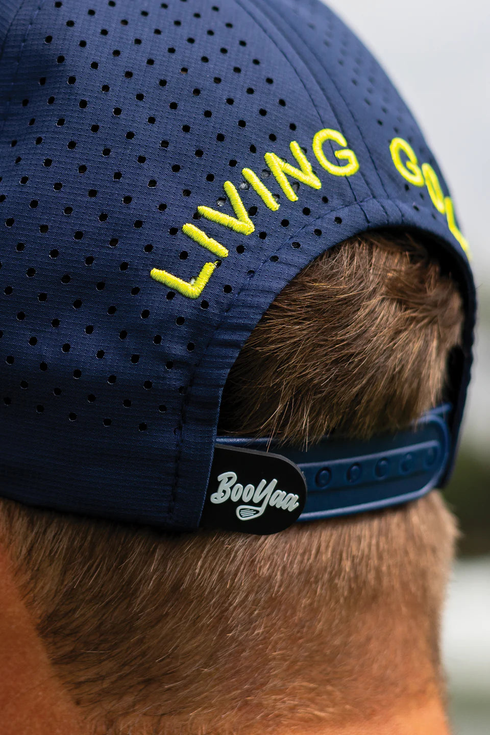 BOOYAA LIFESTYLE GOLF CAP - NAVY NEON