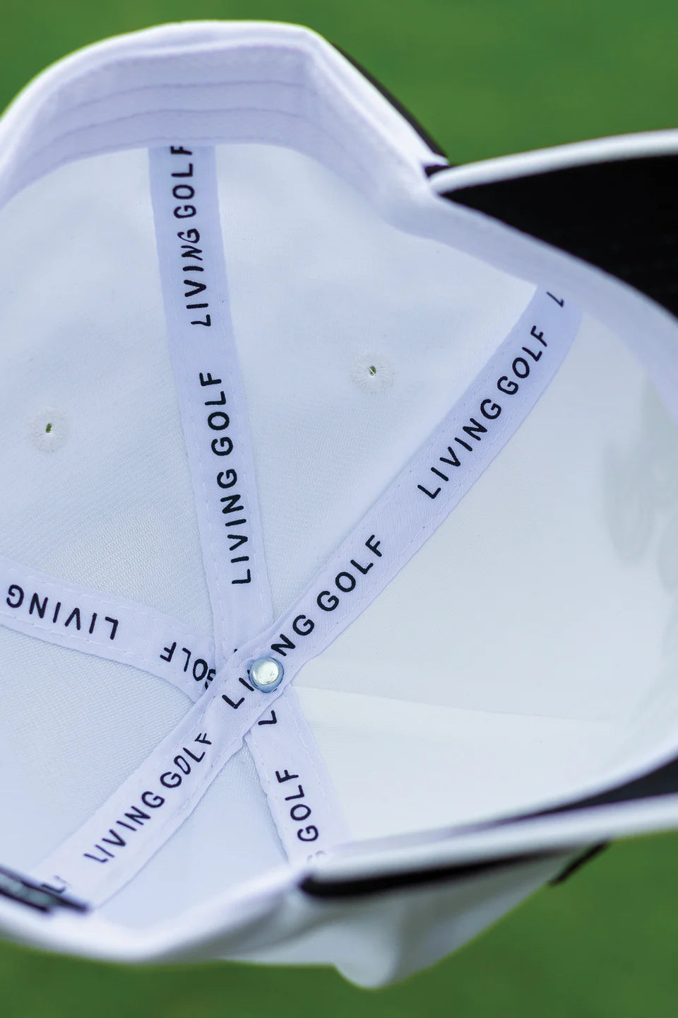 BOOYAA PREMIUM GOLF CAP - WHITE CLASSIC 2.0