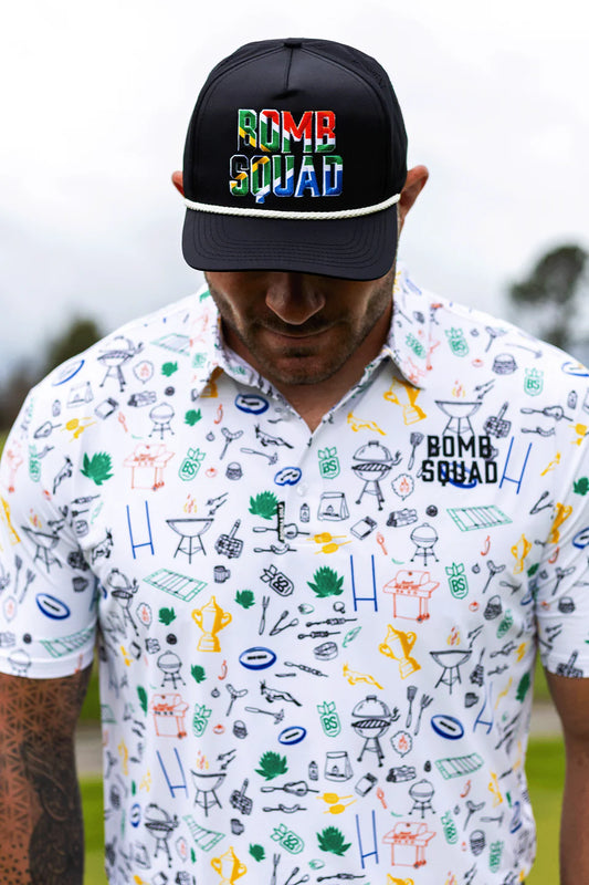RSA GOLF HAT - BOMB SQUAD by BooYaa Golf