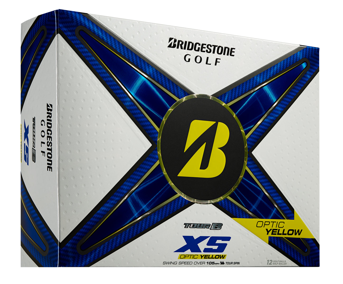 2024 TOUR B XS YELLOW DOZENS GOLF BALLL(S4YX)