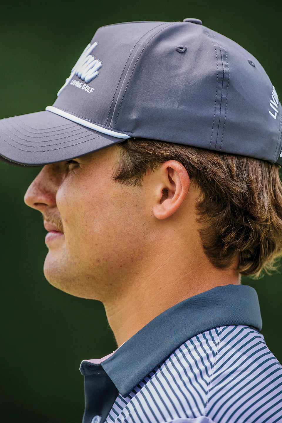 BOOYAA PREMIUM GOLF CAP - TORK (GREY AND WHITE)