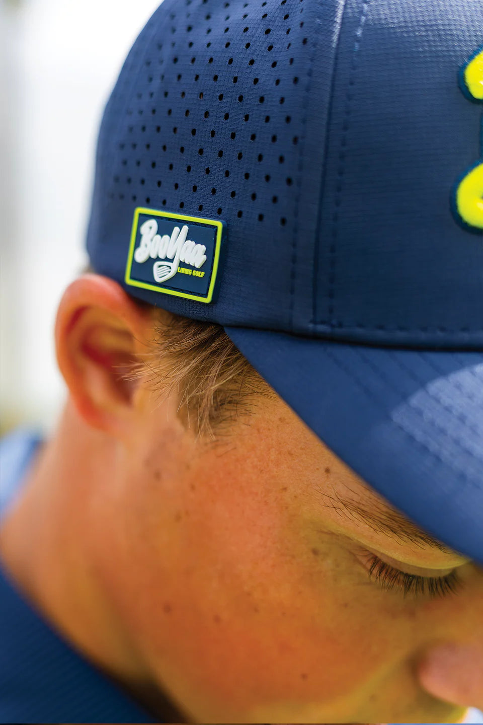 BOOYAA LIFESTYLE GOLF CAP - NAVY NEON