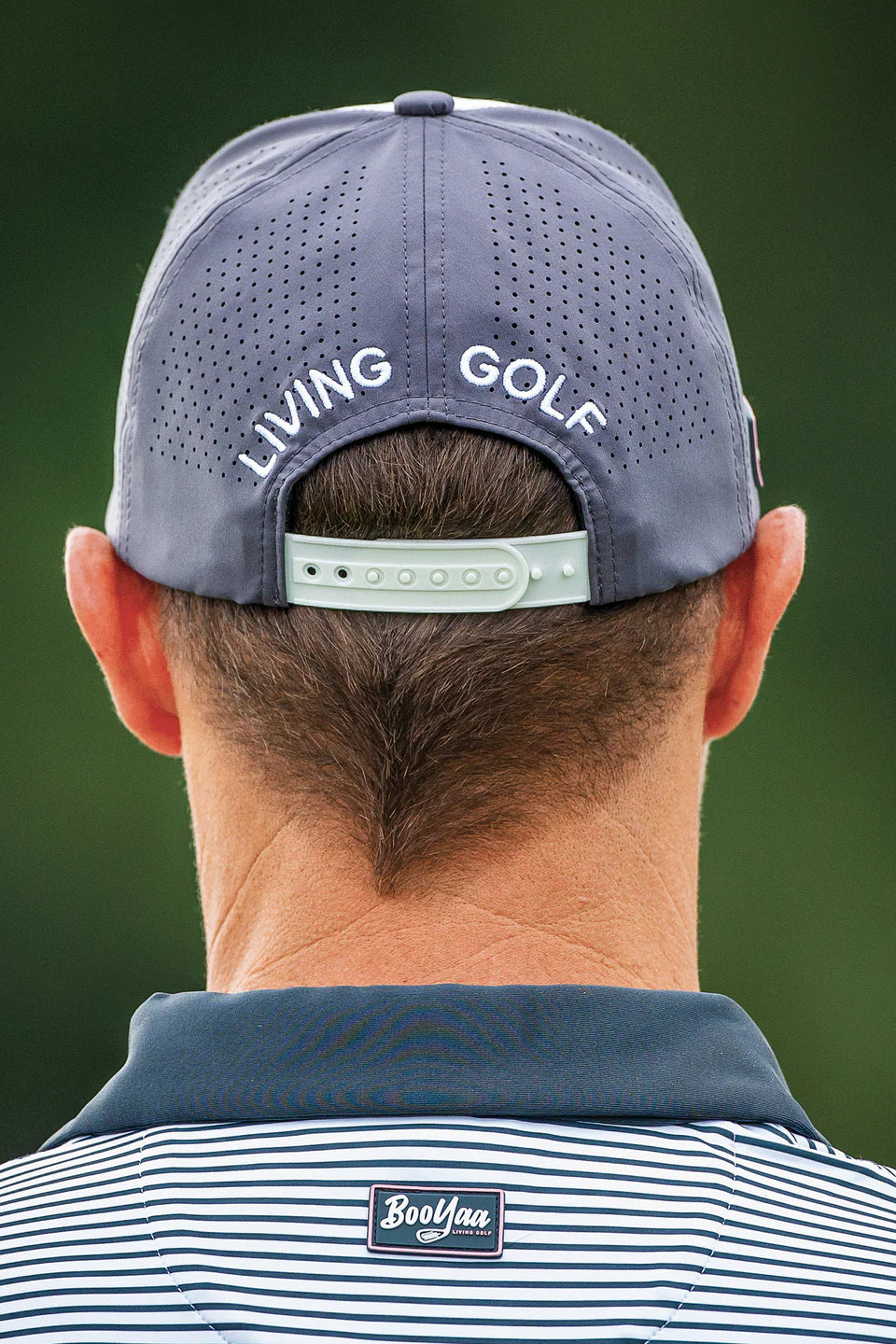 BOOYAA PREMIUM GOLF CAP - STEFFI (GREY,WHITE & PINK)