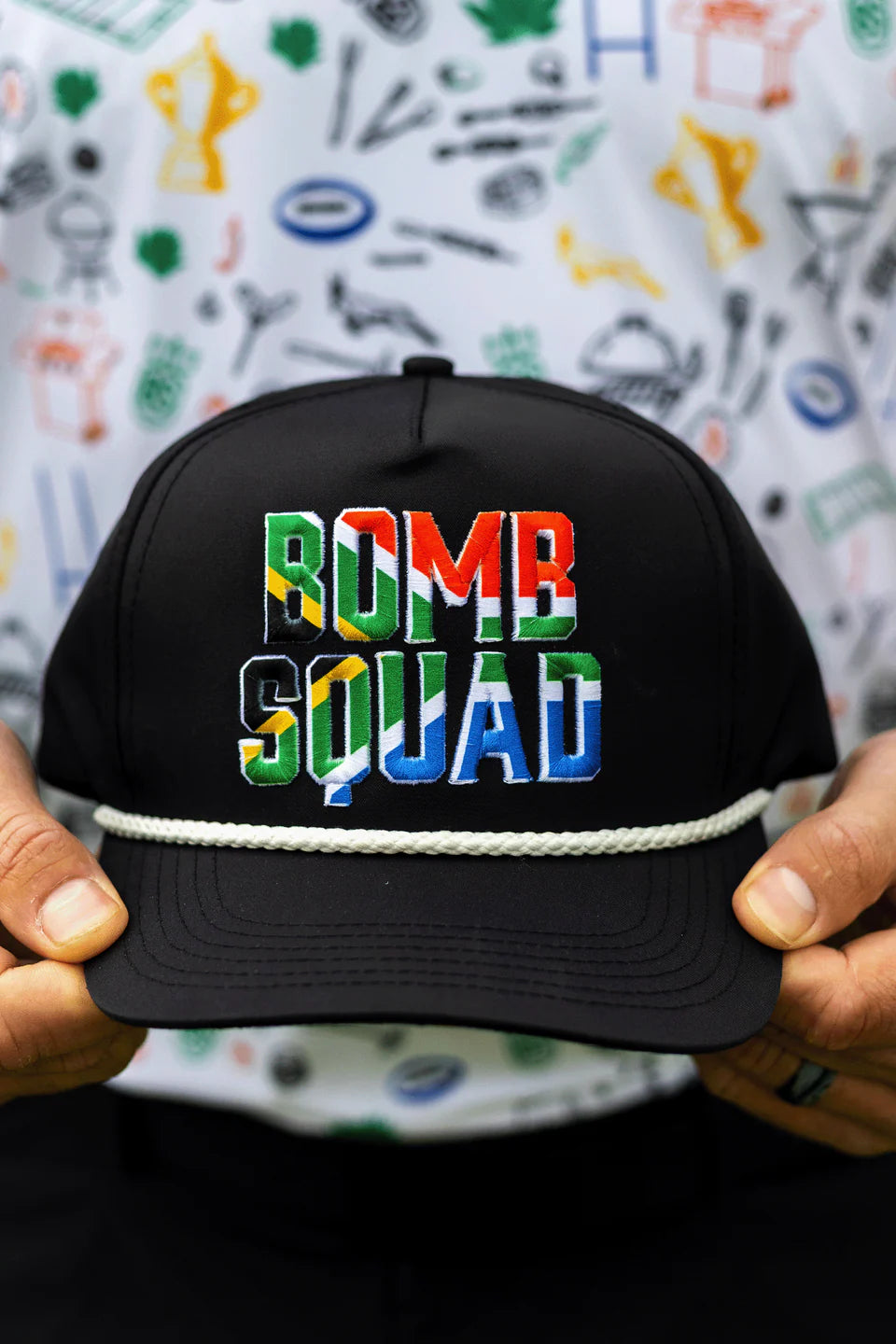 RSA GOLF HAT - BOMB SQUAD by BooYaa Golf