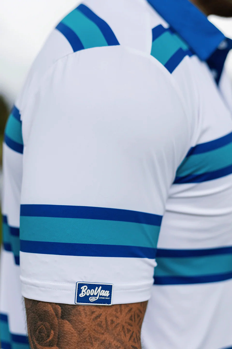 FIELD GOAL GOLF SHIRT - BOMB SQUAD by BooYaa Golf
