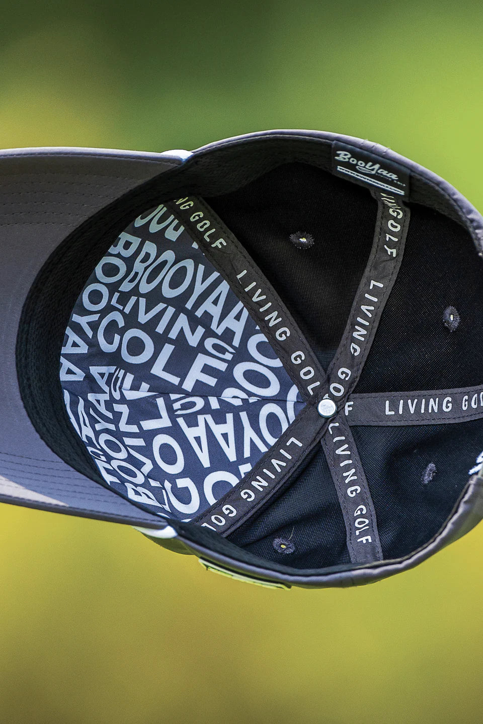 BOOYAA PREMIUM GOLF CAP - TORK (GREY AND WHITE)