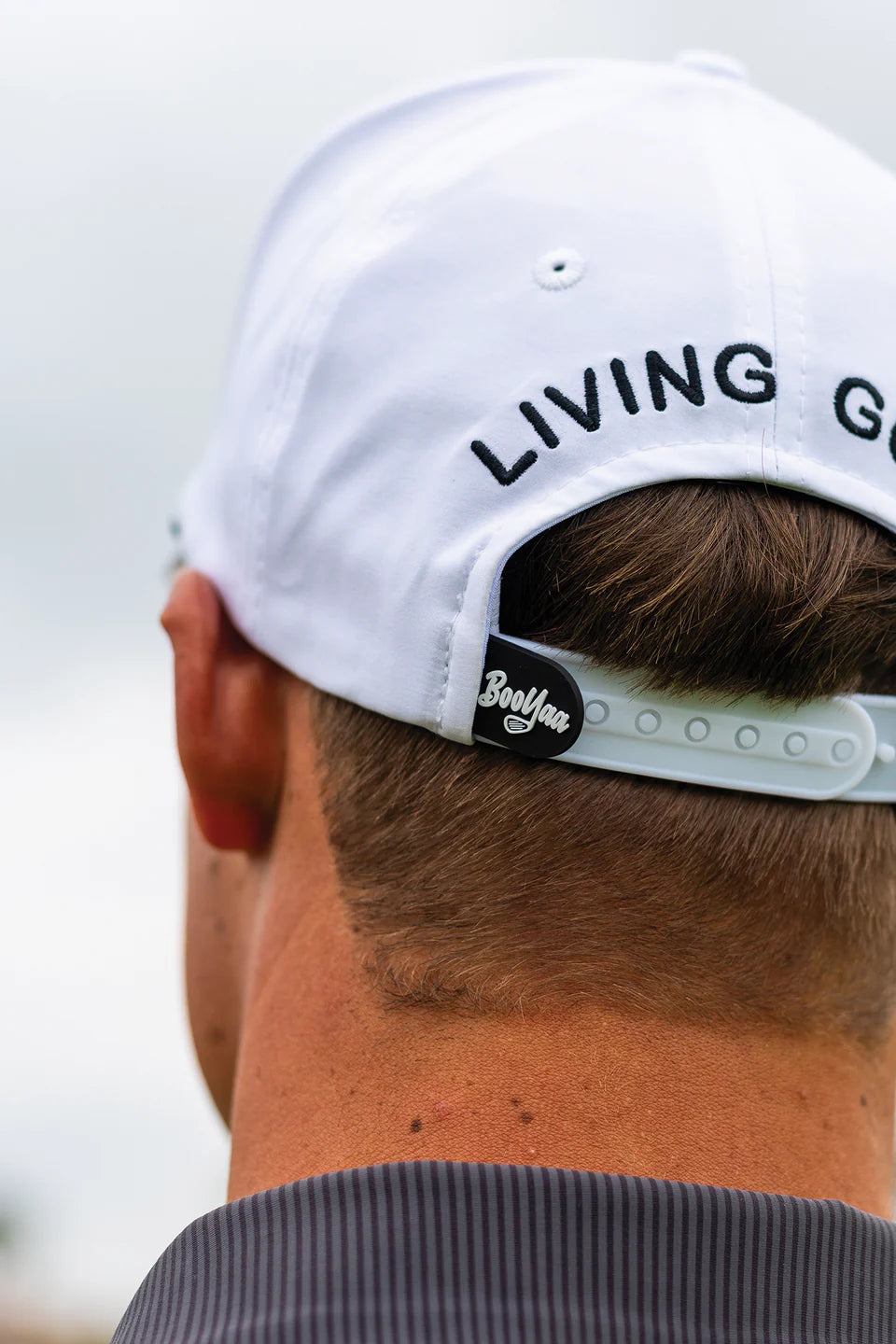 BOOYAA PREMIUM GOLF CAP - WHITE CLASSIC 2.0