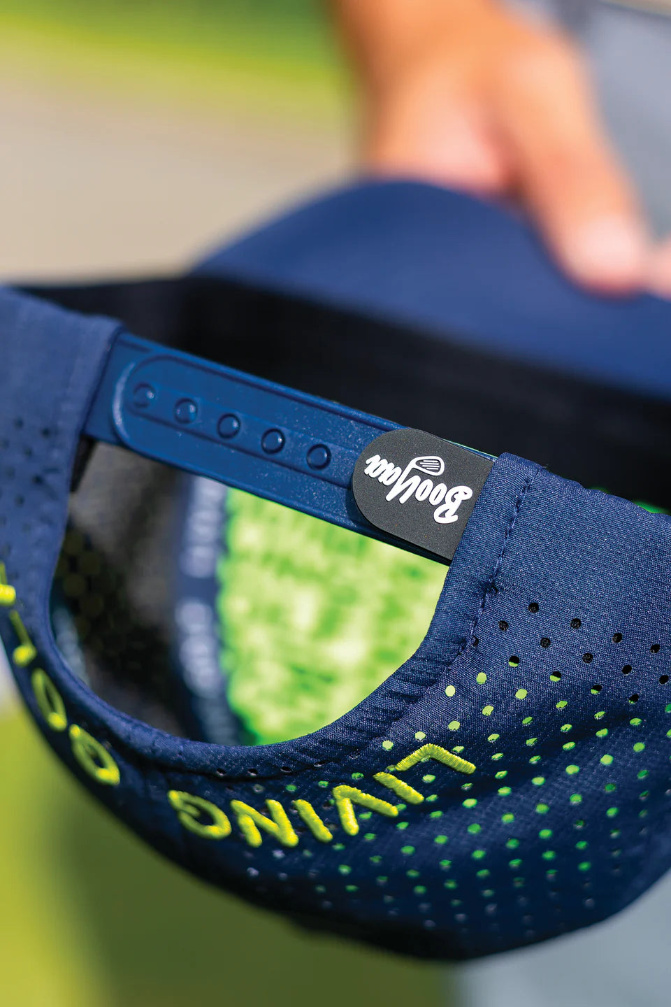 BOOYAA LIFESTYLE GOLF CAP - NAVY NEON