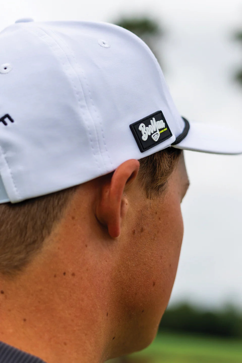 BOOYAA PREMIUM GOLF CAP - WHITE CLASSIC 2.0