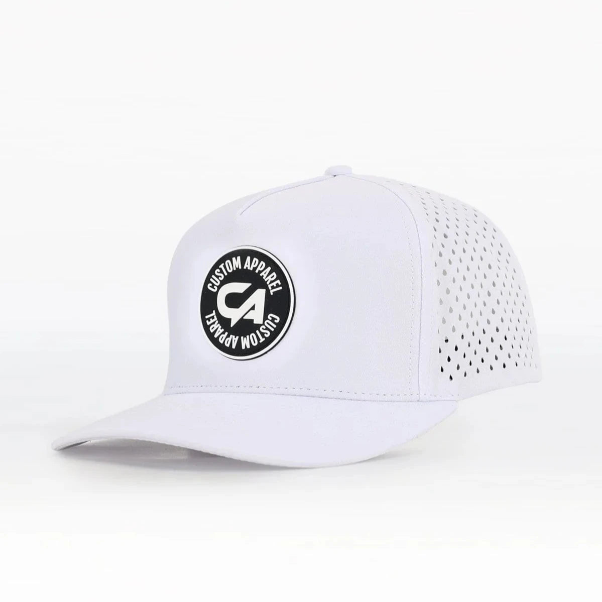 Custom Performance Peak Cap - CA Round Badge Multiple Colours