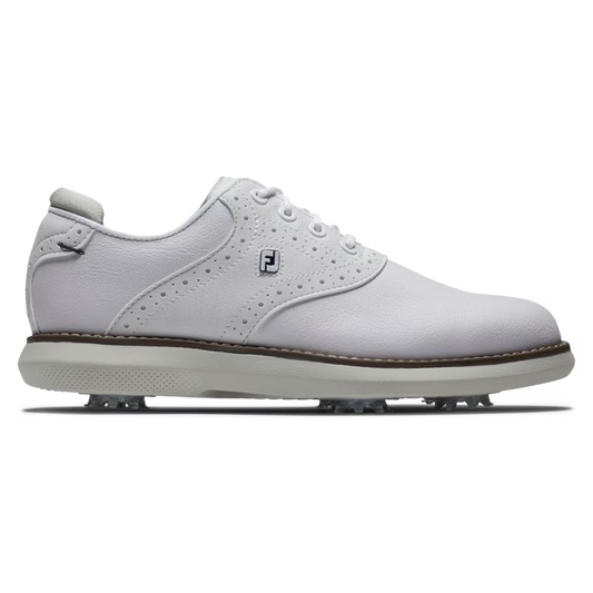 FootJoy Junior Traditions White/White/Grey