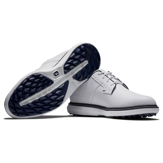 FootJoy Traditions Blucher White/White/Navy