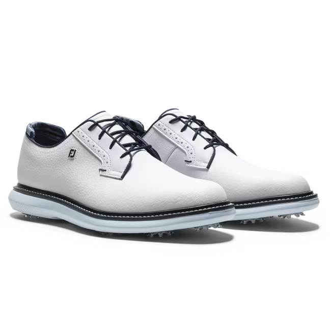FootJoy Traditions Blucher White/Navy/Blue