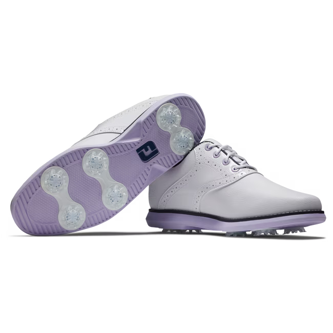 FootJoy Traditions White/Navy/Purple