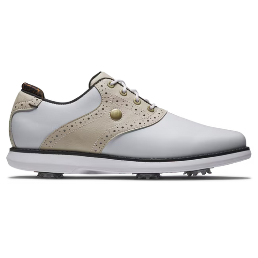 FootJoy Traditions White/Tan