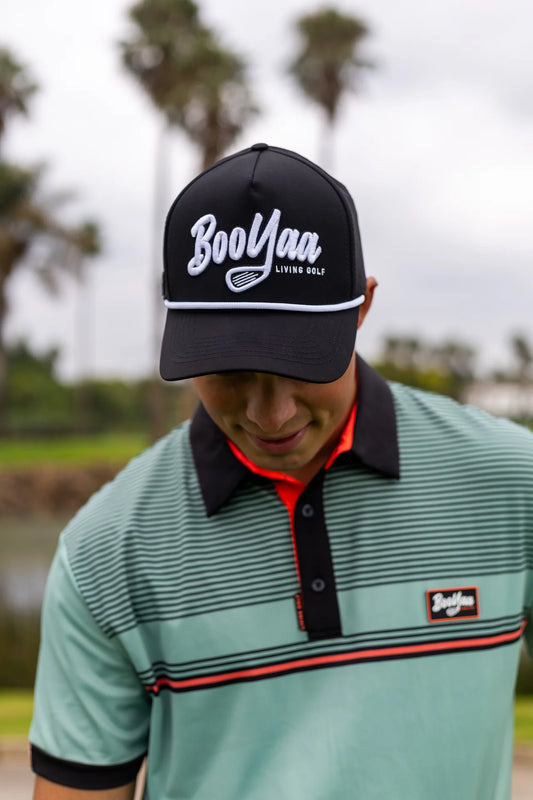 BOOYAA GOLF CAP - BLACK CLASSIC