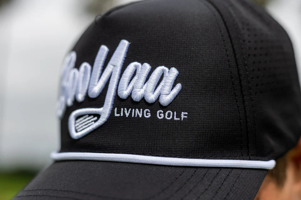 BOOYAA GOLF CAP - BLACK CLASSIC