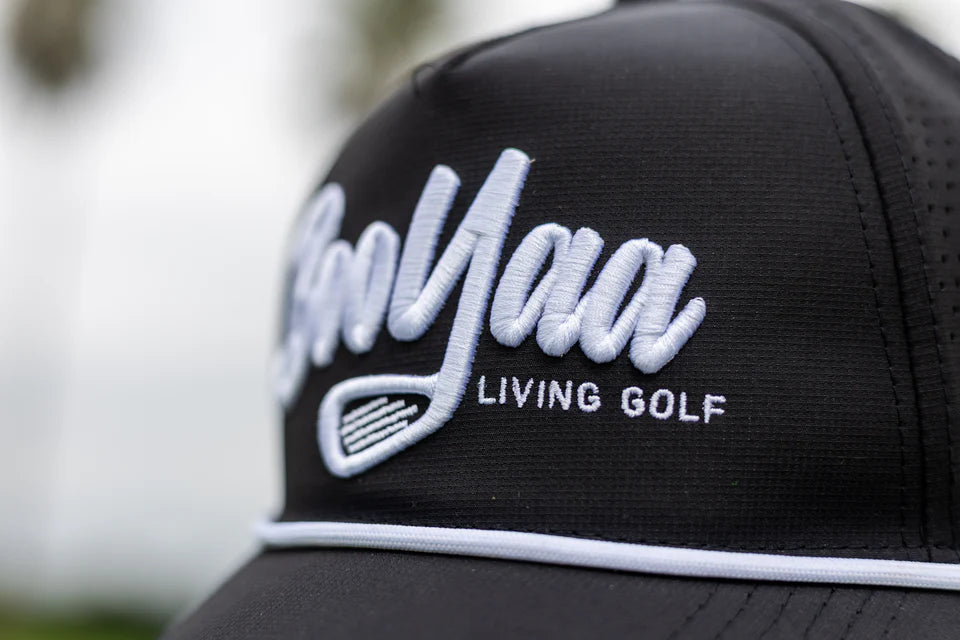 BOOYAA GOLF CAP - BLACK CLASSIC