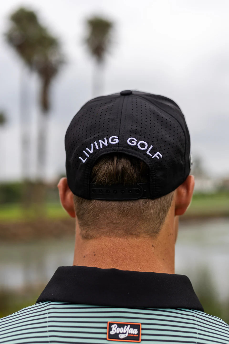 BOOYAA GOLF CAP - BLACK CLASSIC