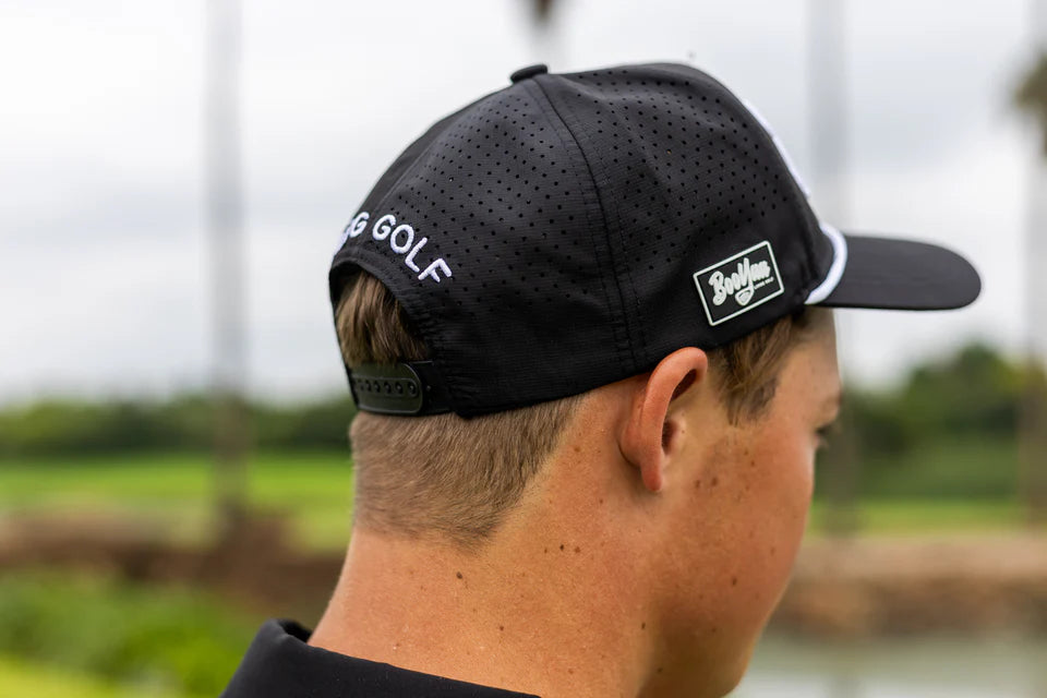 BOOYAA GOLF CAP - BLACK CLASSIC