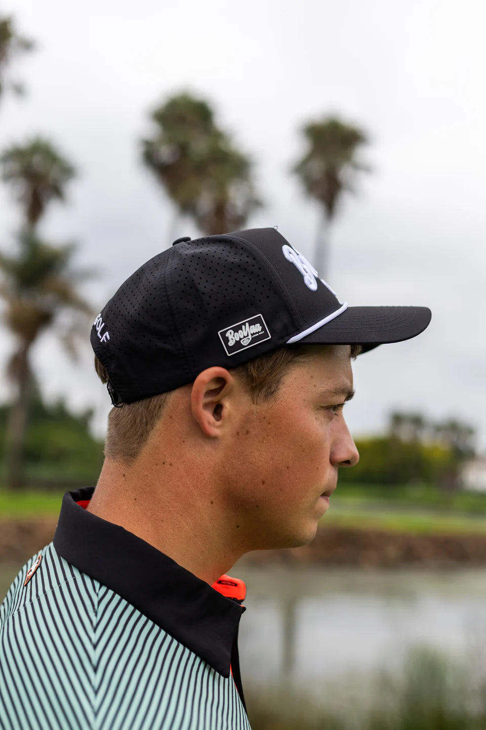 BOOYAA GOLF CAP - BLACK CLASSIC