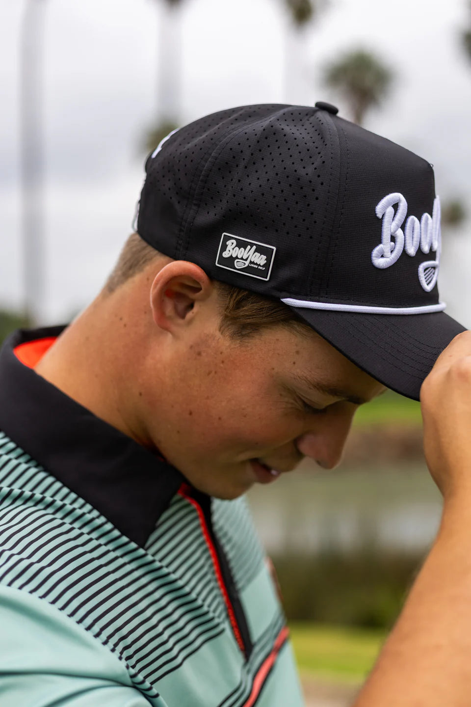 BOOYAA GOLF CAP - BLACK CLASSIC