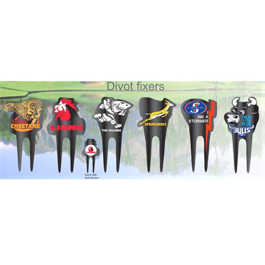 Rugby Divot tool and ball marker