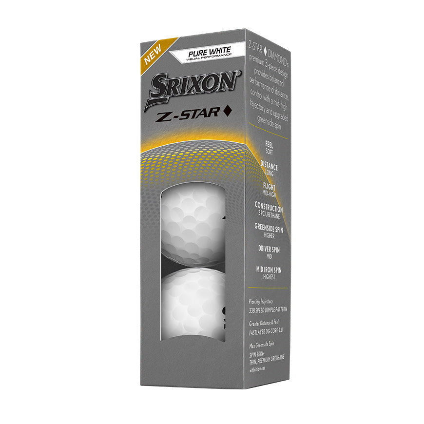 Z-STAR DIAMOND Golf Balls (Sleeve)