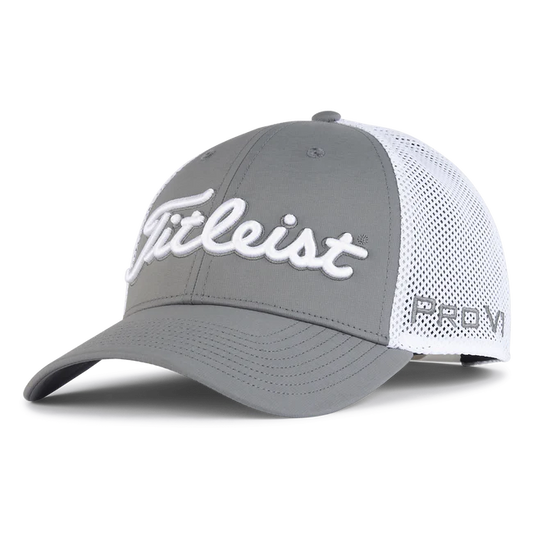 Titleist Tour Mesh Caps - Charcoal/White