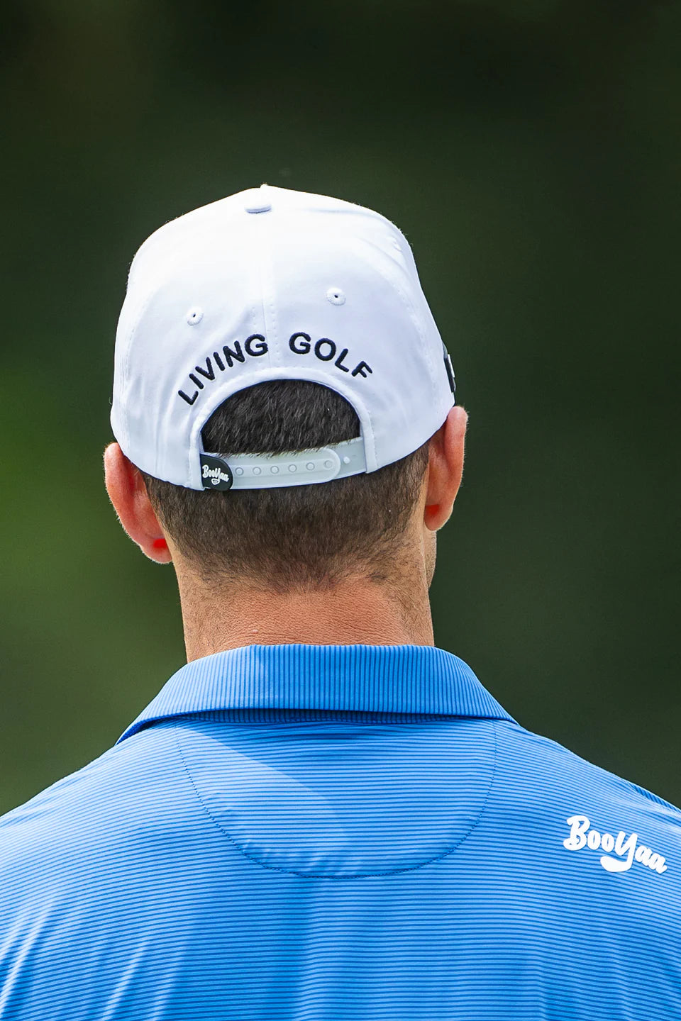 BOOYAA PREMIUM GOLF CAP - WHITE CLASSIC 2.0