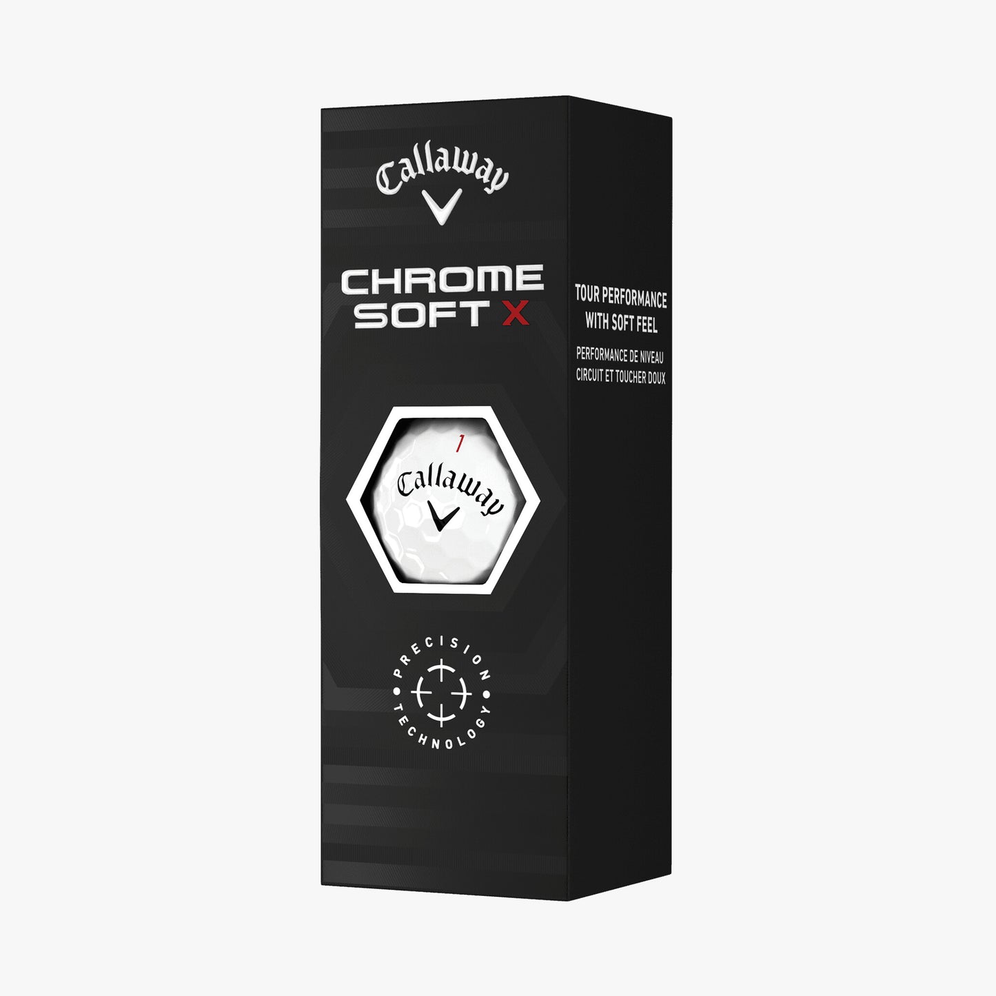 Callaway Chrome Soft X Golf Balls (Per Sleeve)