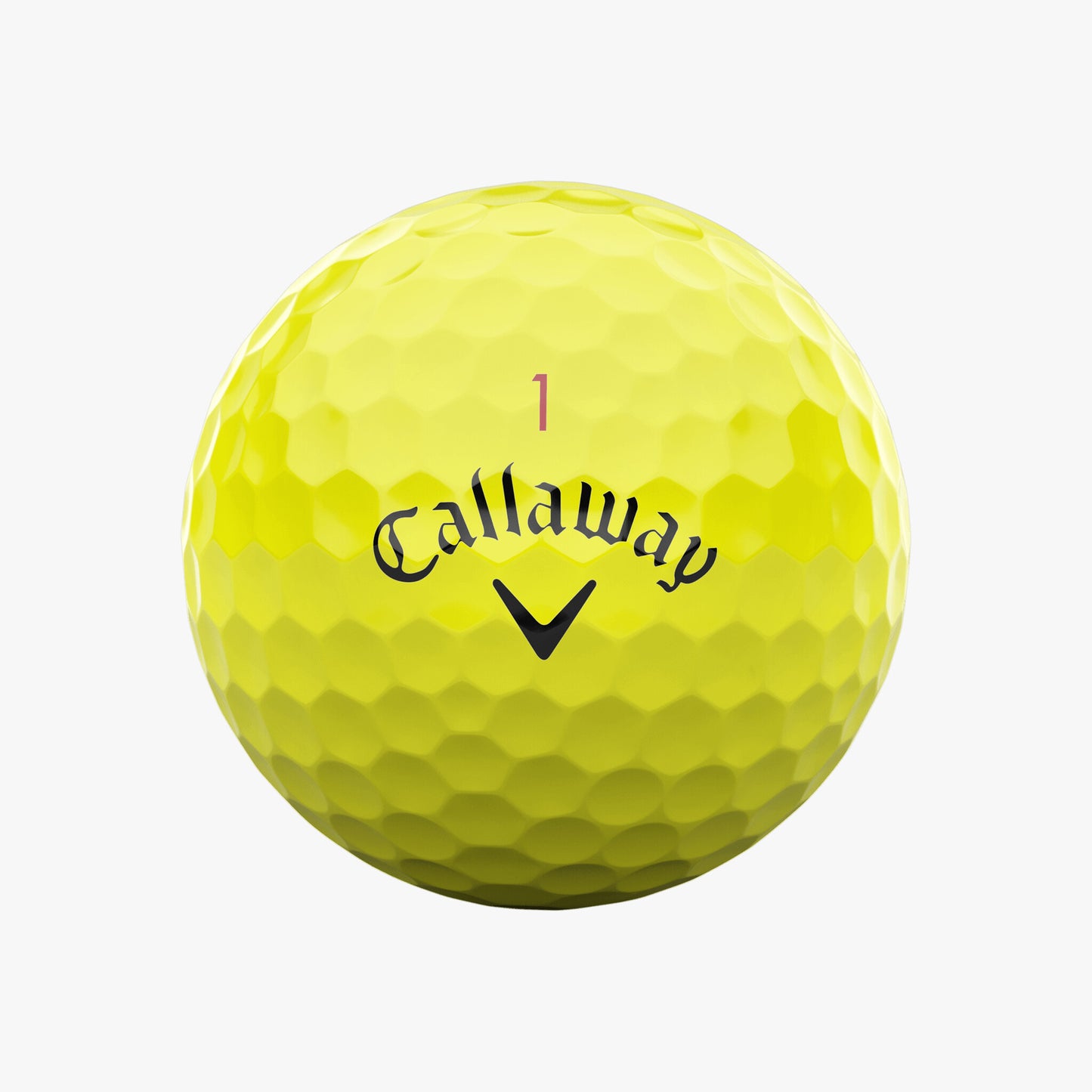 Callaway Chrome Soft Yellow Golf Balls 2024 (Per Sleeve)