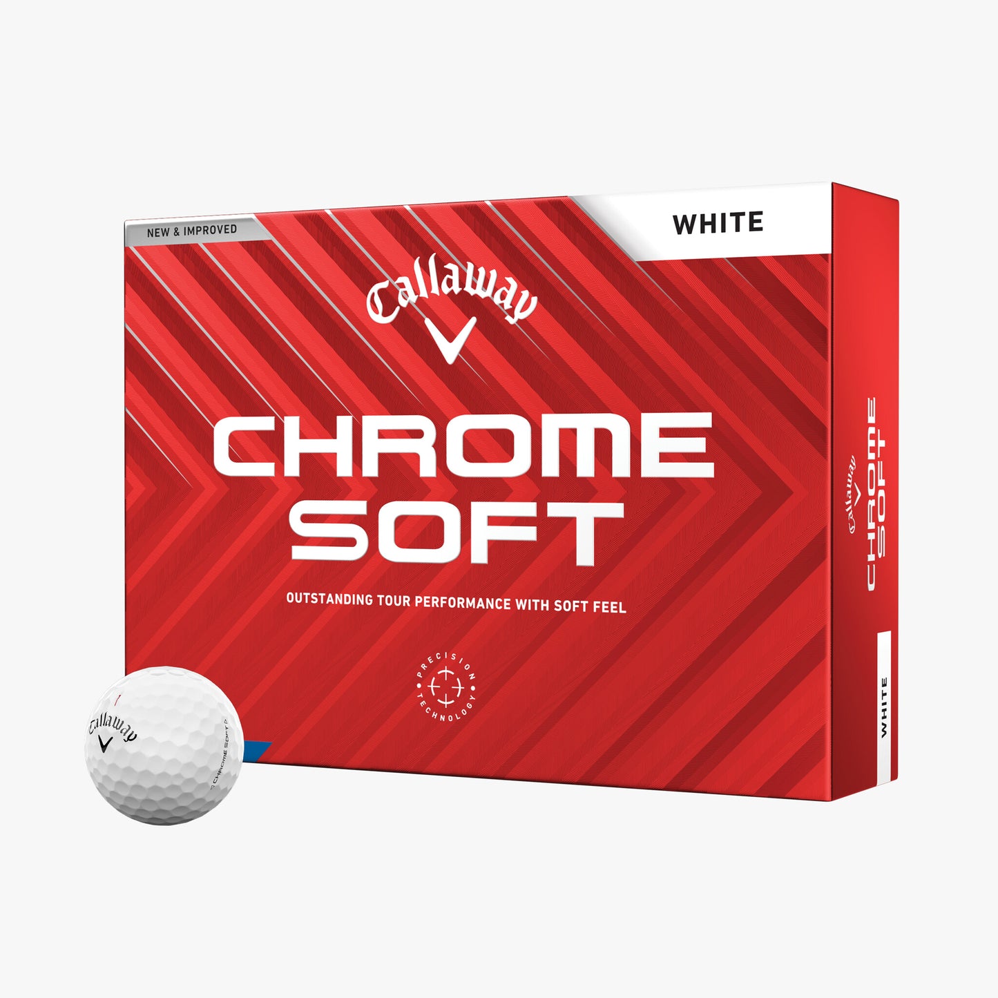 Callaway Chrome Soft Golf Balls 2024 (Per Sleeve)