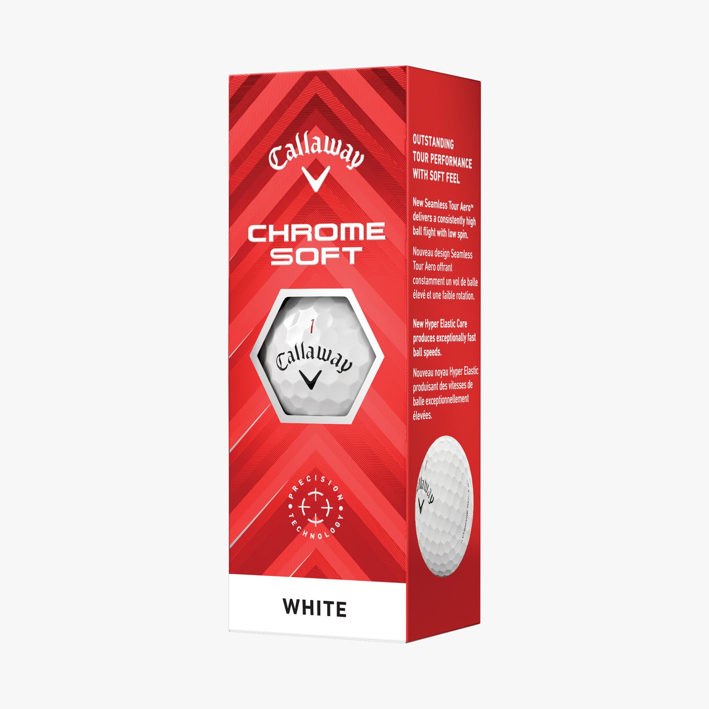 Callaway Chrome Soft Golf Balls 2024 (Per Sleeve)