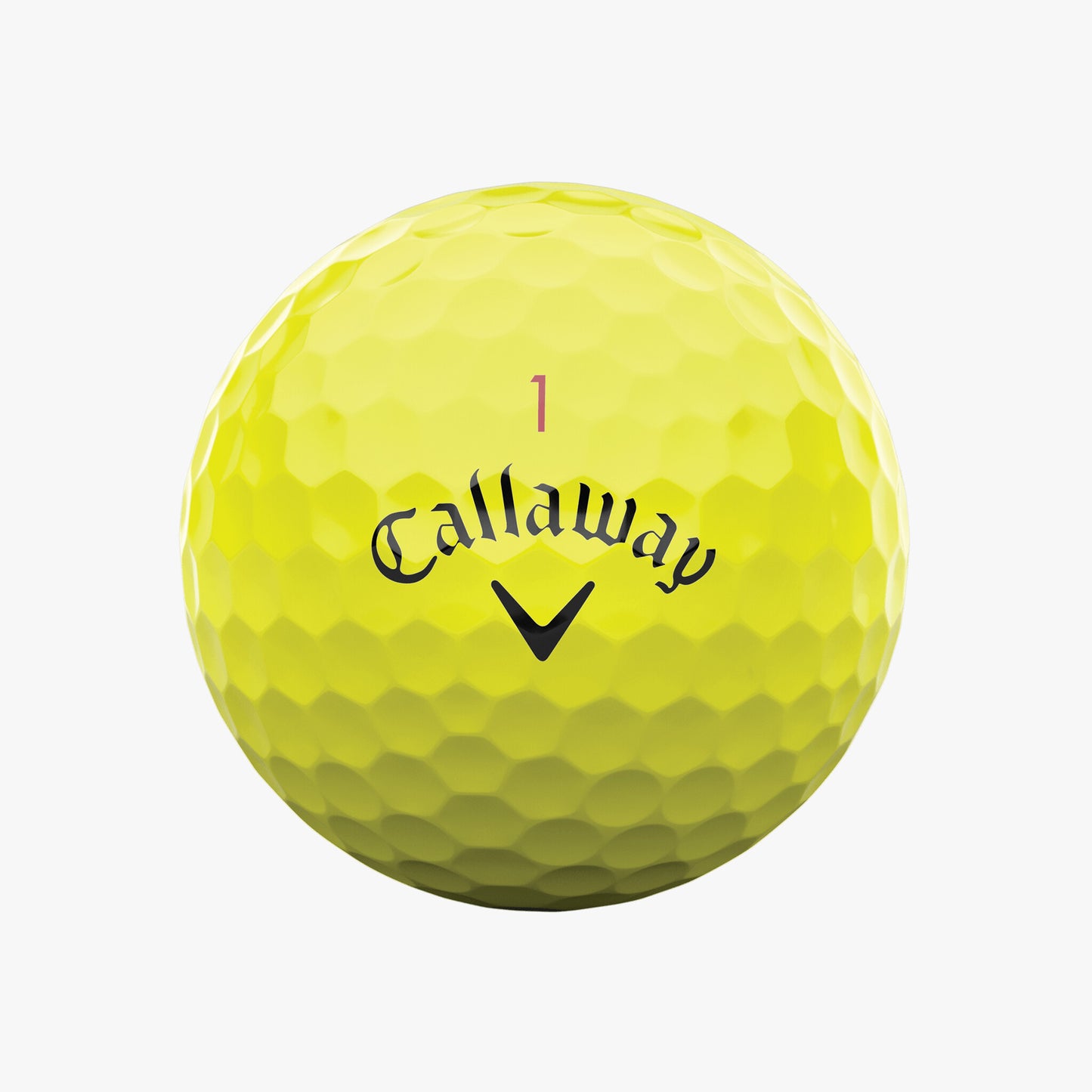 Callaway Chrome Tour X Yellow Golf Balls 2024 (Per Sleeve)