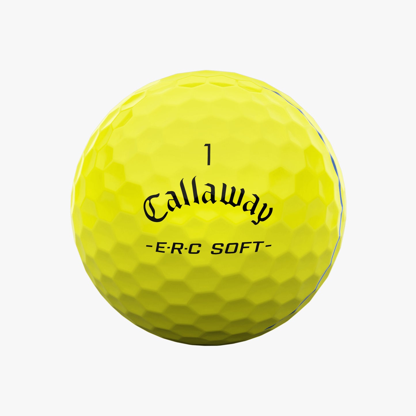 Callaway E.R.C Soft Triple Track Yellow Golf Balls (Per Sleeve)