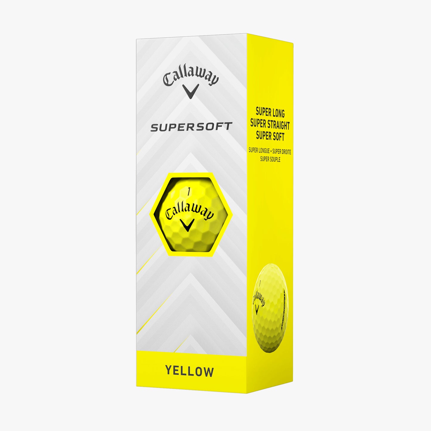 Callaway Supersoft 25' Yellow Golf Balls (Per Sleeve)