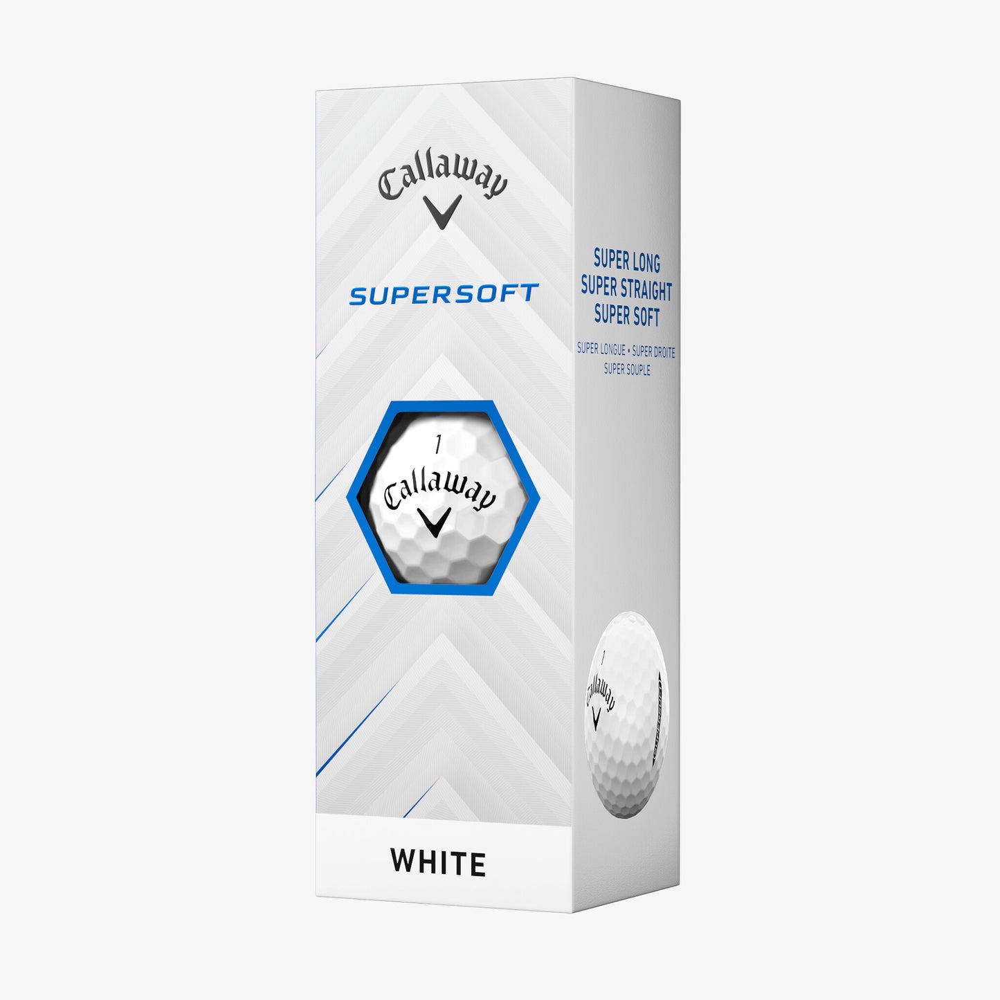 Callaway Supersoft 25' White Golf Balls (Per Sleeve)