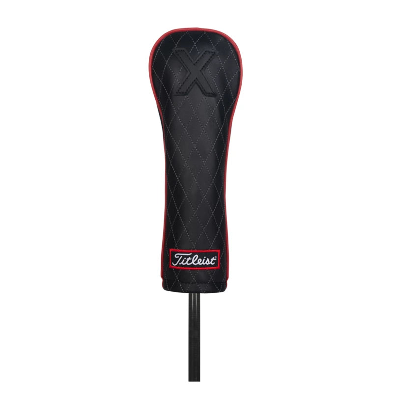 Jet Black Leather Headcover - Driver