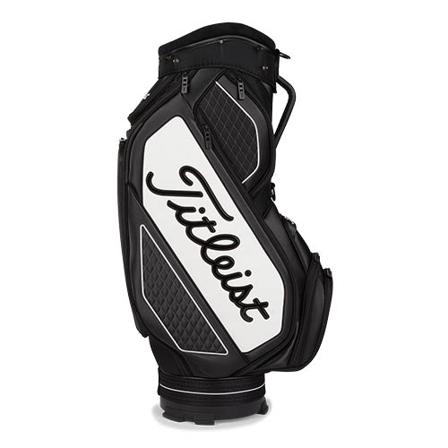 Titleist Tour Series Midzise Cart Bag- Black/White