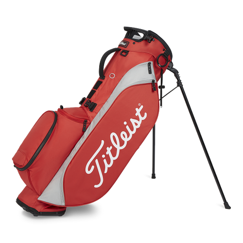 Titleist Players 4 Stand Bags - Red/Grey