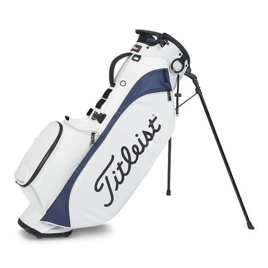 Titleist Players 4 Stand Bags - White/Navy
