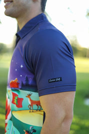CA Funky Golf Shirt | Play & Sleigh
