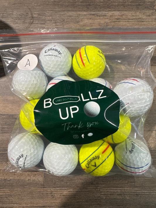Ballz.up Pre-Loved Golf Balls A Grade - Callaway TT
