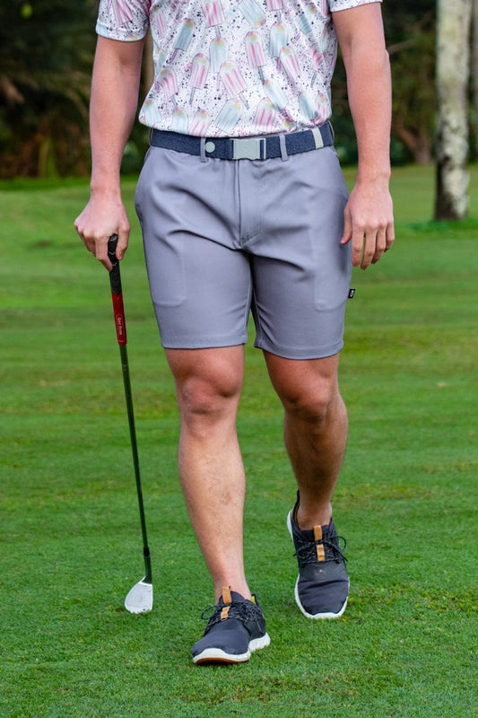 CA Flow Golf Shorts | Dark Grey