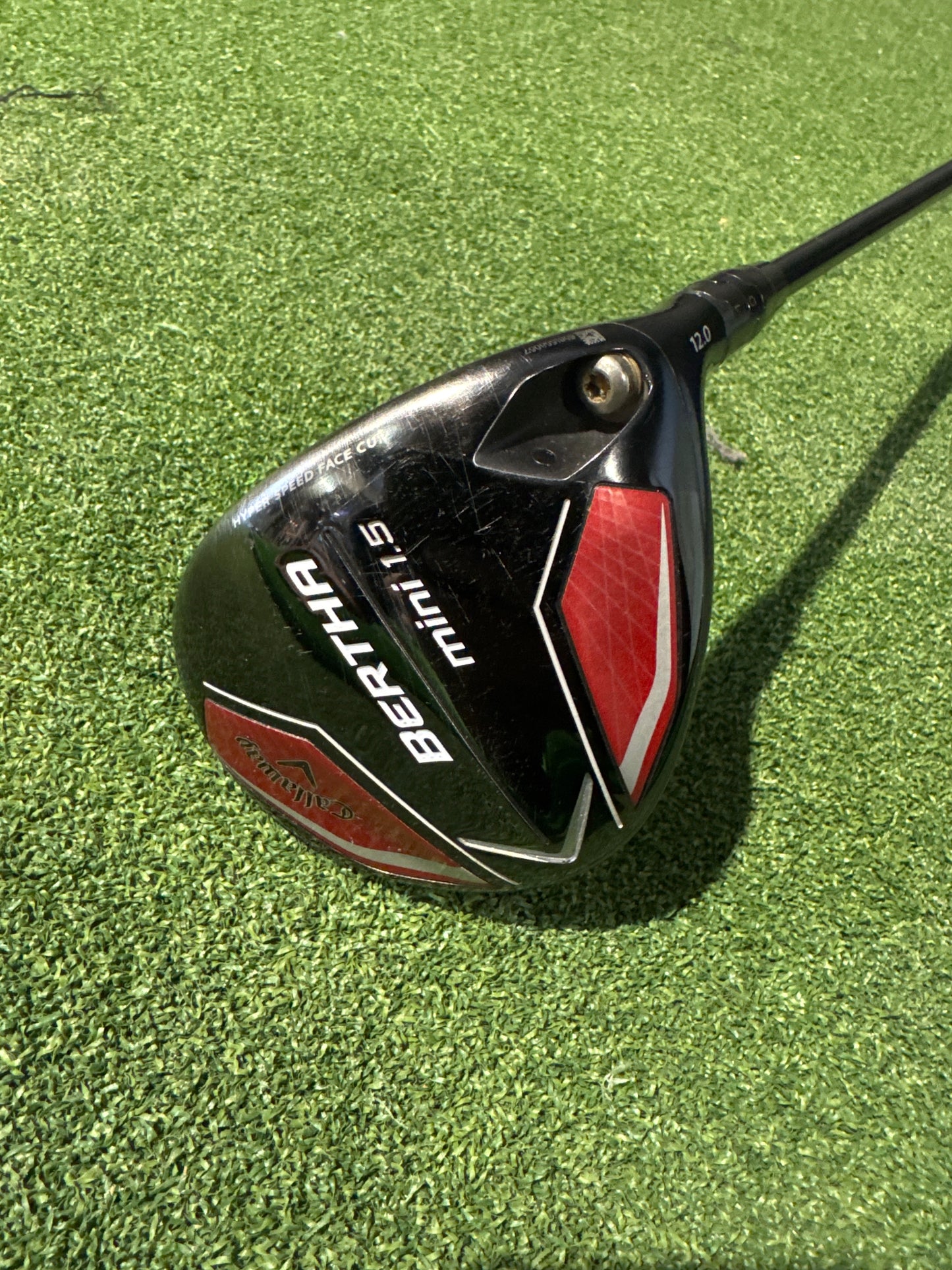Pre-Loved Callaway Bertha mini driver. 12.0
