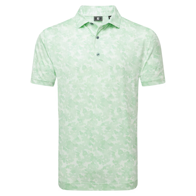 FootJoy Pop Camo Lisle Golf Shirt