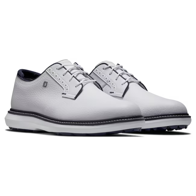 FootJoy Traditions Blucher White/White/Navy