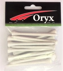 3 1/4  White Wooden Tees bag 15