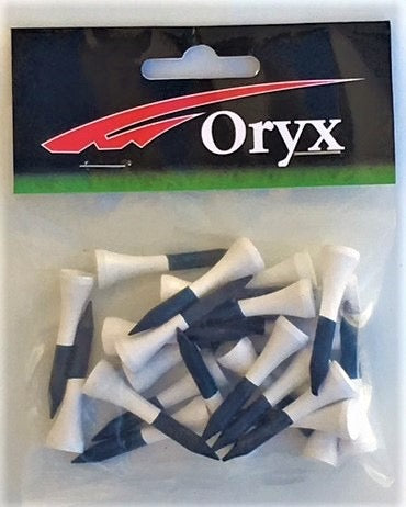 1 5/8'' Hybrid Blue/Wht Wooden Tees bag 15